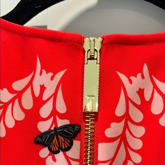 Ted Baker Floral Red Dress - Picture 8 of 11